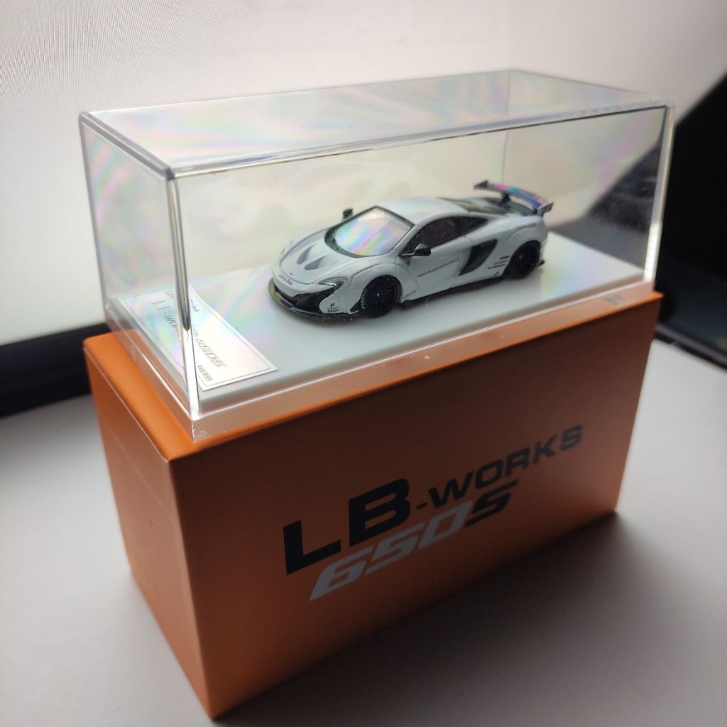 Star Model 1/64 LB-Works McLaren 650s White Putih