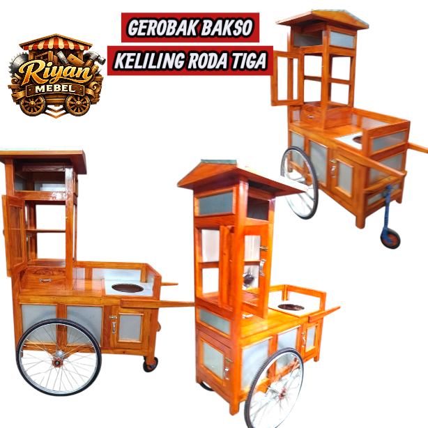 GEROBAK CILOK DAN SOMAY KELILING