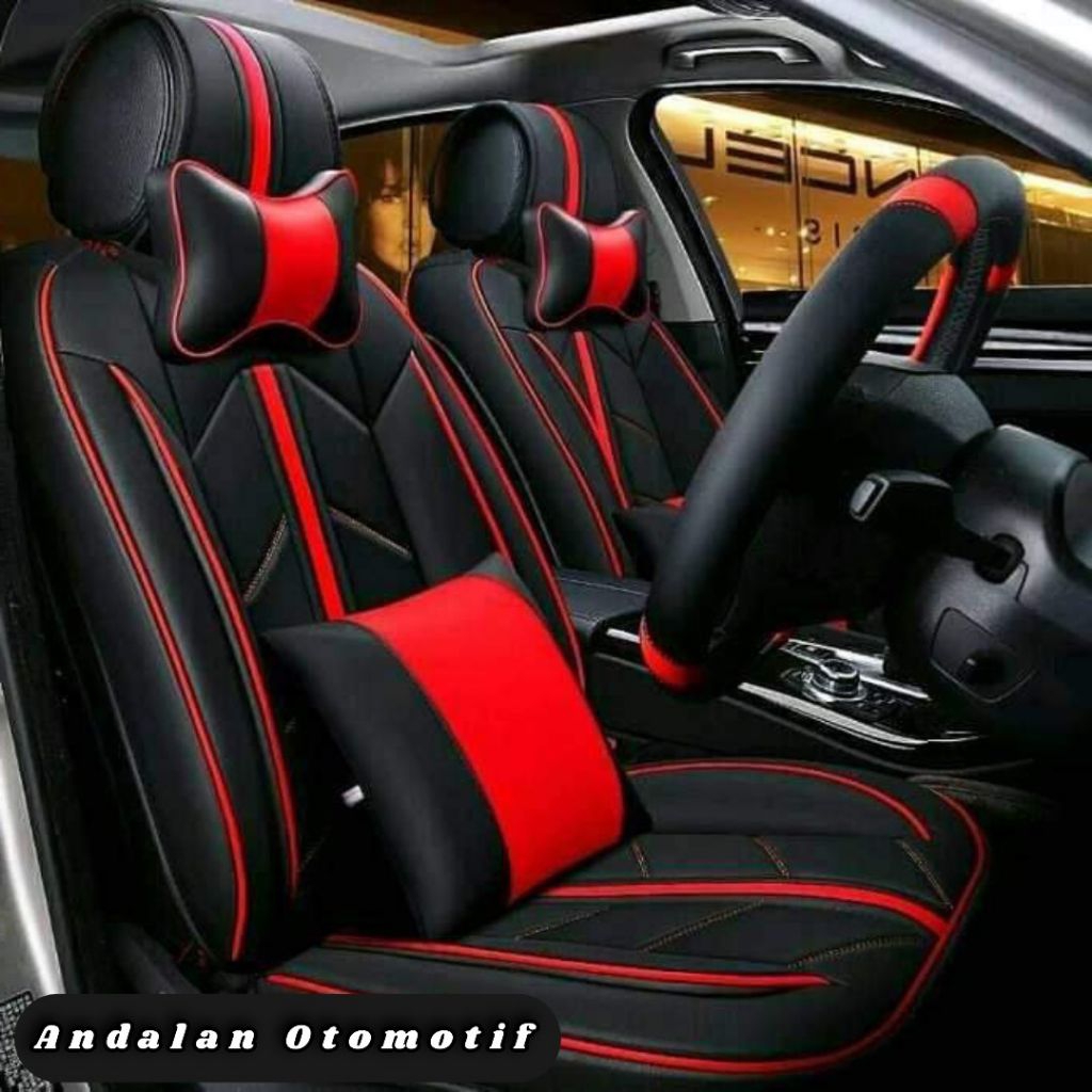 Sarung Jok Mobil Qualitas Bahan Medium Ferari Innova Reborn Ertiga XL7 Rush Avanza Pajero Terios Brv