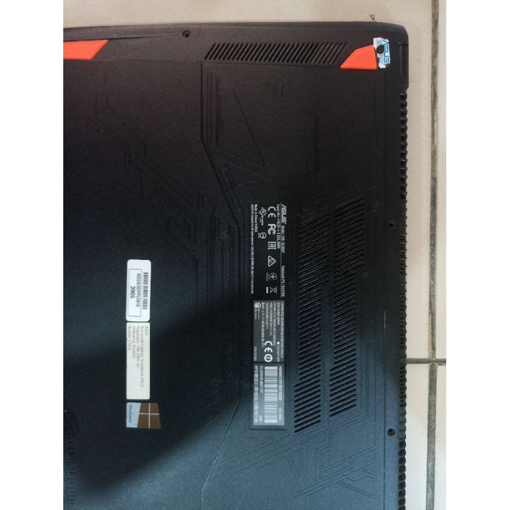 Casing Full Set Laptop Asus ROG GL 502V