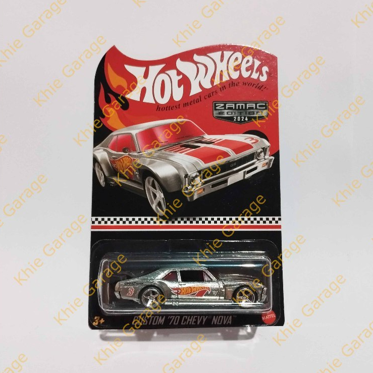HotWheels Hot Wheels Premium Custom 70 Chevy Nova Zamac Walmart Mail In Collector Edition 2024