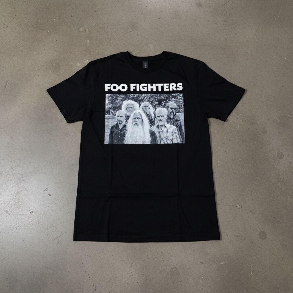 KAOS BAND OFFICIAL FOO FIGHTERS - OLD PHOTO