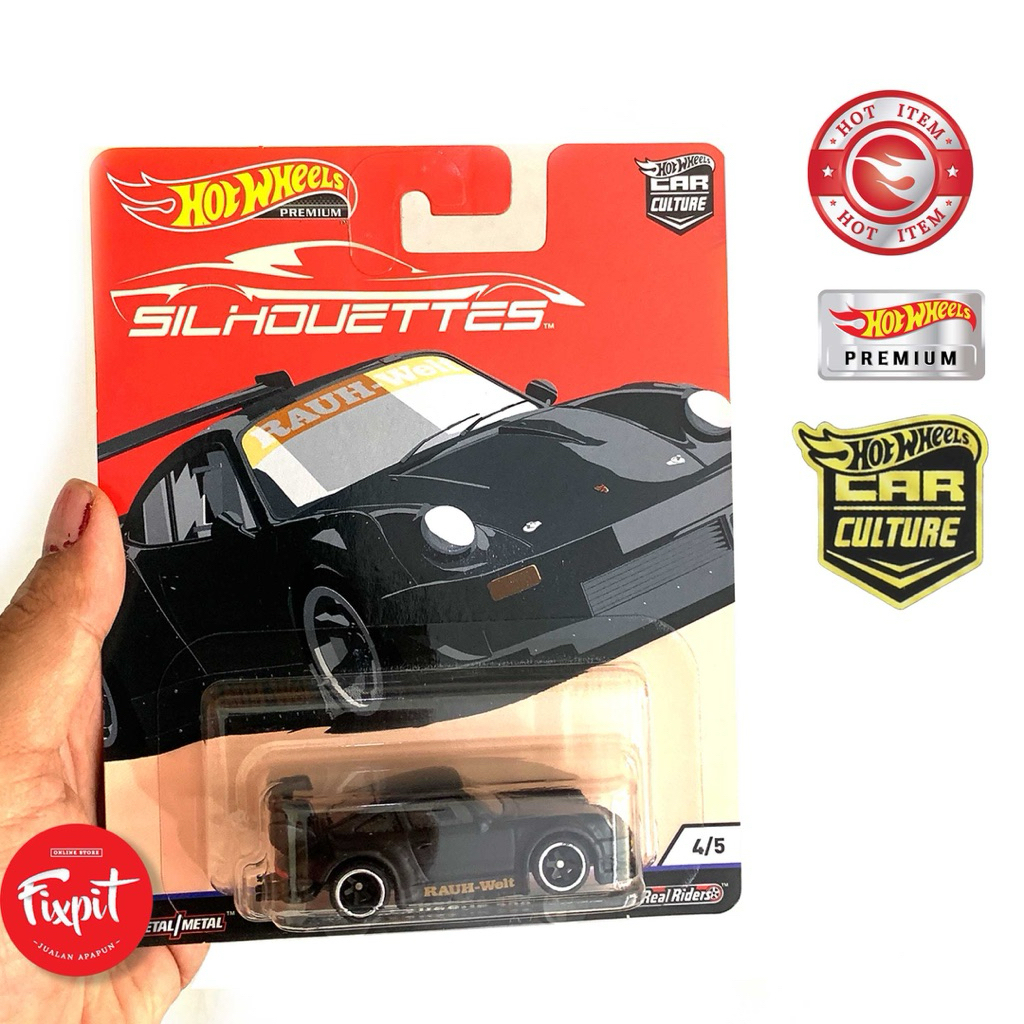 hot wheels porsche rwb hitam
