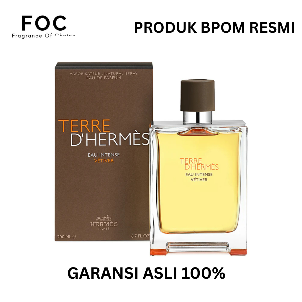 Hermes Terre d'Hermes Eau Intense Vetiver EDP 200Ml