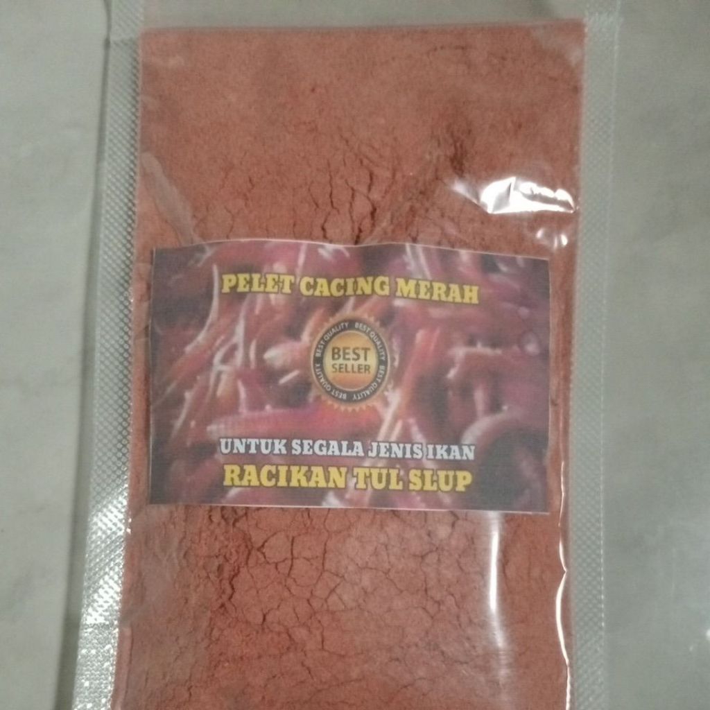 Pelet cacing merah