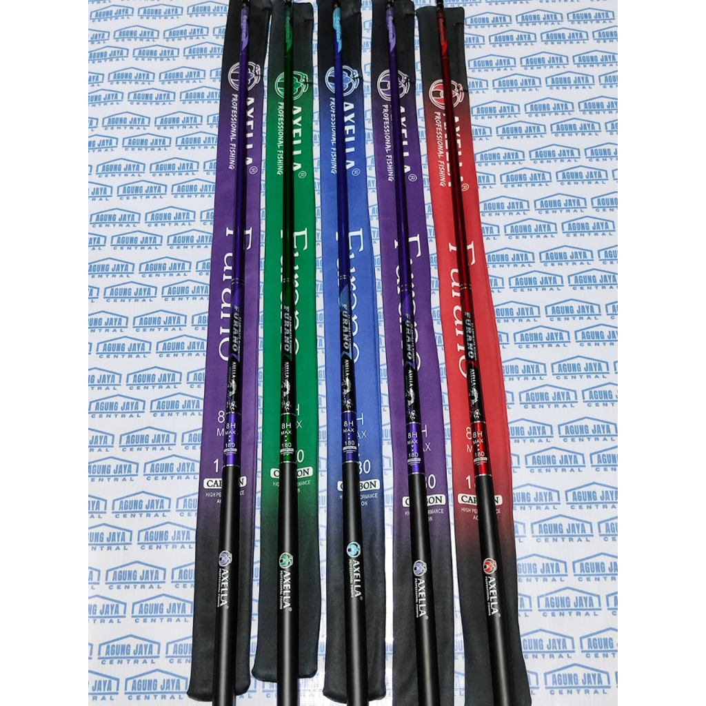 TEGEK FURANO 180 & 450 ORIGINAL JORAN TEGEK SPEK KAKU UNTUK MANCING LELEAN