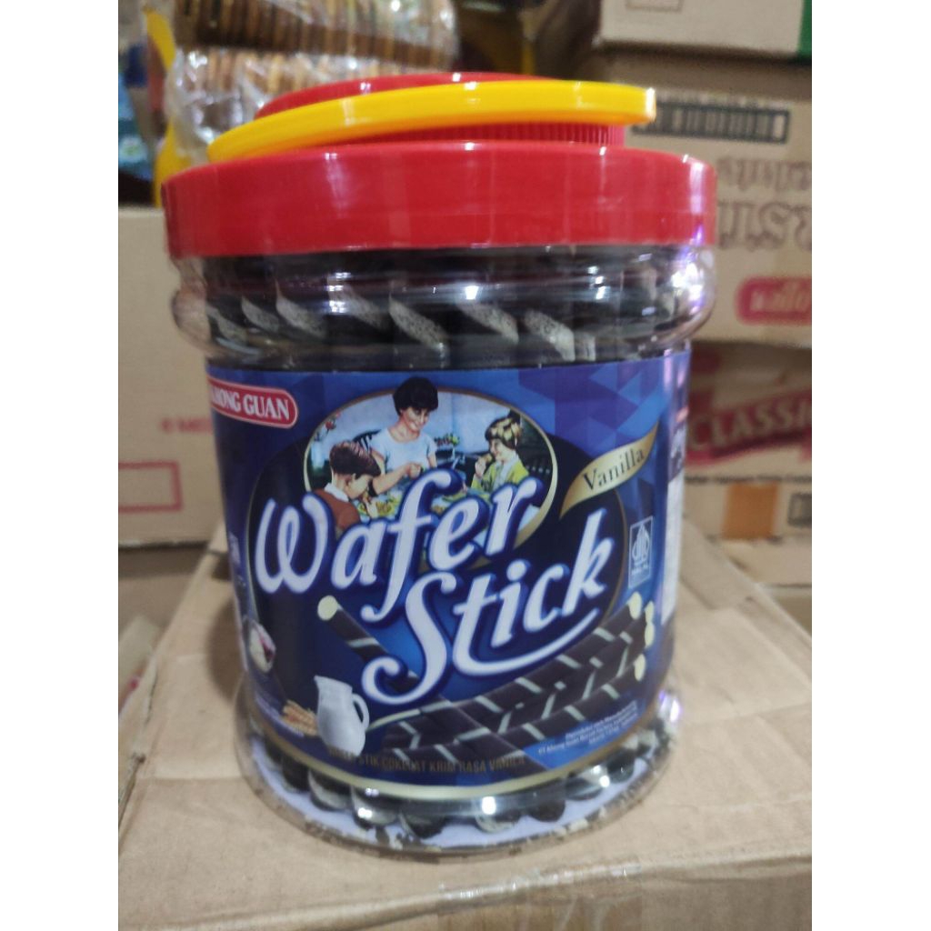 SIBRAYA Mart | Khong Guan Wafer Stick 500gr | Khong Guan Wafer Stick Krim Vanila 500 gr