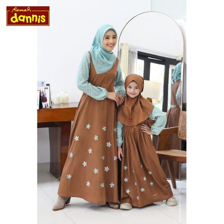 Abaya Couple Mom & Kids D' Zara by Rumah Dannis/Couple Terbaru Dannis