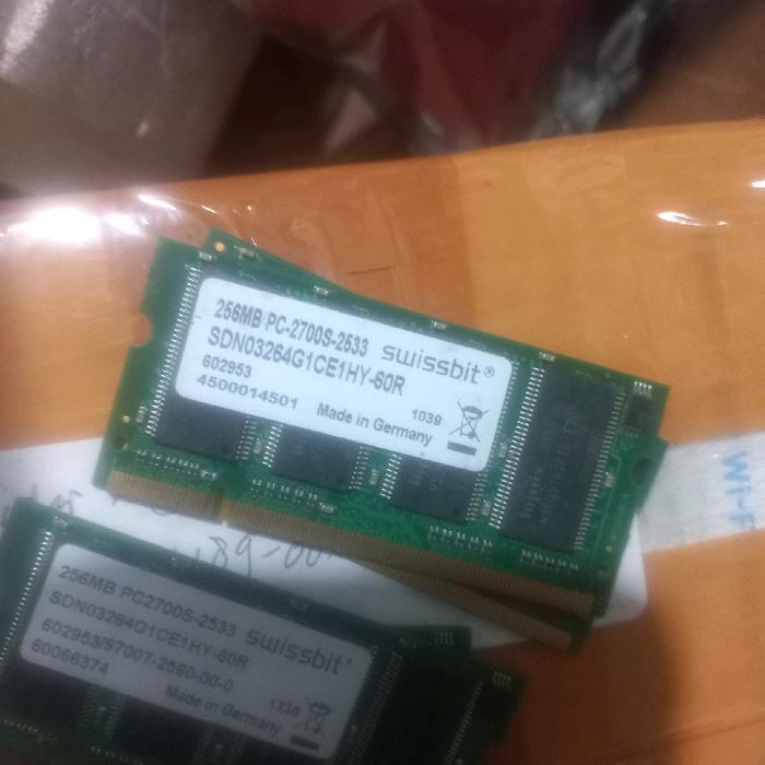 Memory RAM SODIMM DDR1 256MB PC-2700