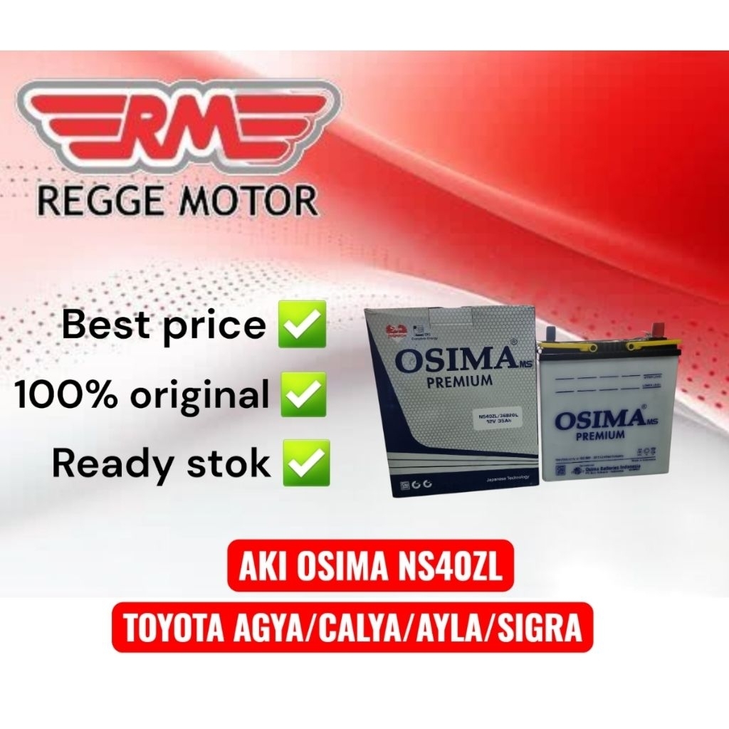 AKI OSIMA PREMIUM BASAH NS40ZL /36B20L