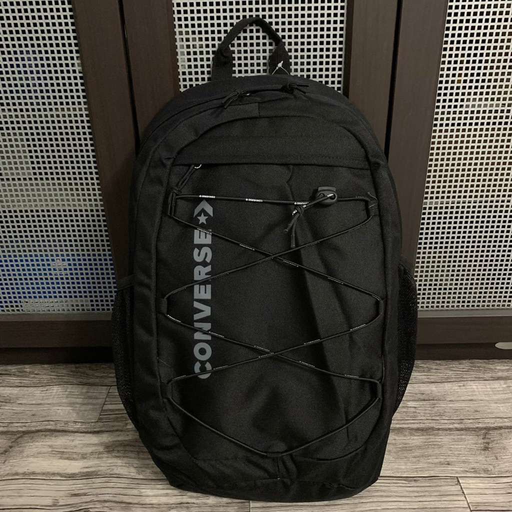 BACKPACK CONVERSE SWAP OUT ALL STAR FULL BLACK