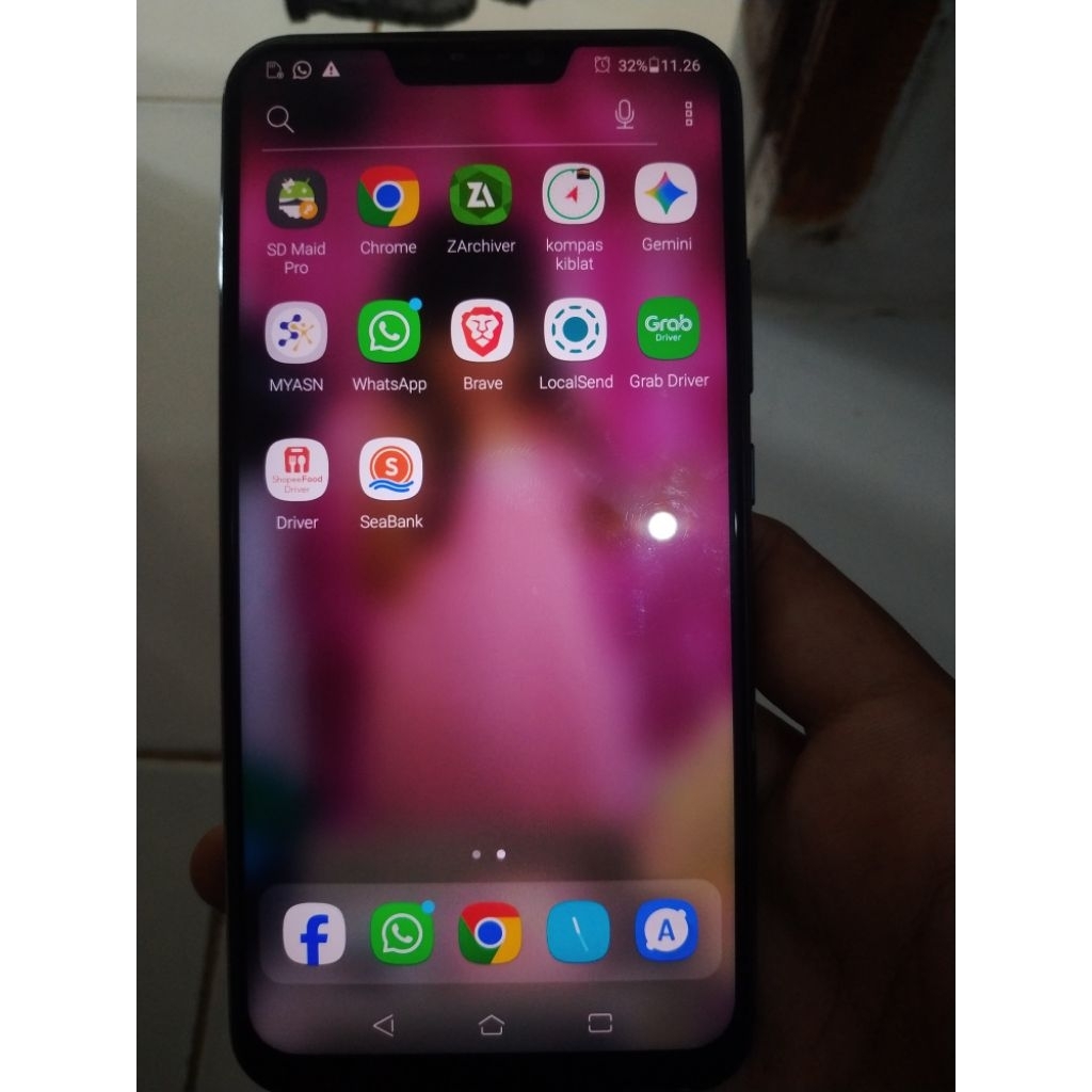 LCD original copotan Asus Zenfone 5 2018
