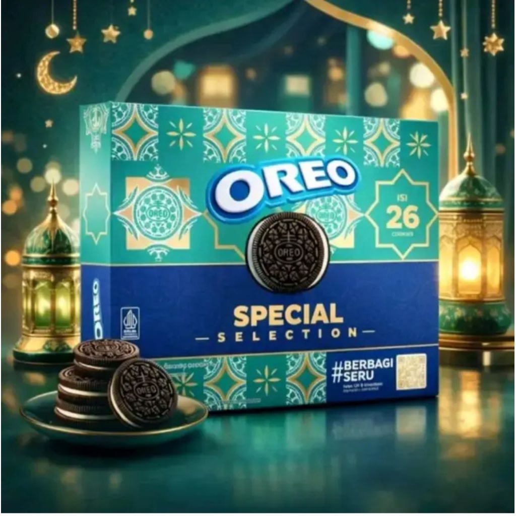 Oreo special selection 227 gram / oreo hampers / oreo edisi lebaran / oreo kemasan box