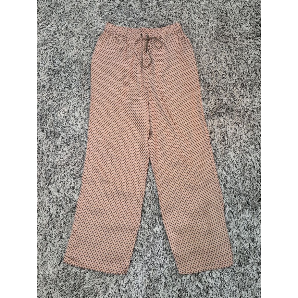 Celana satin motif (SHIPS)