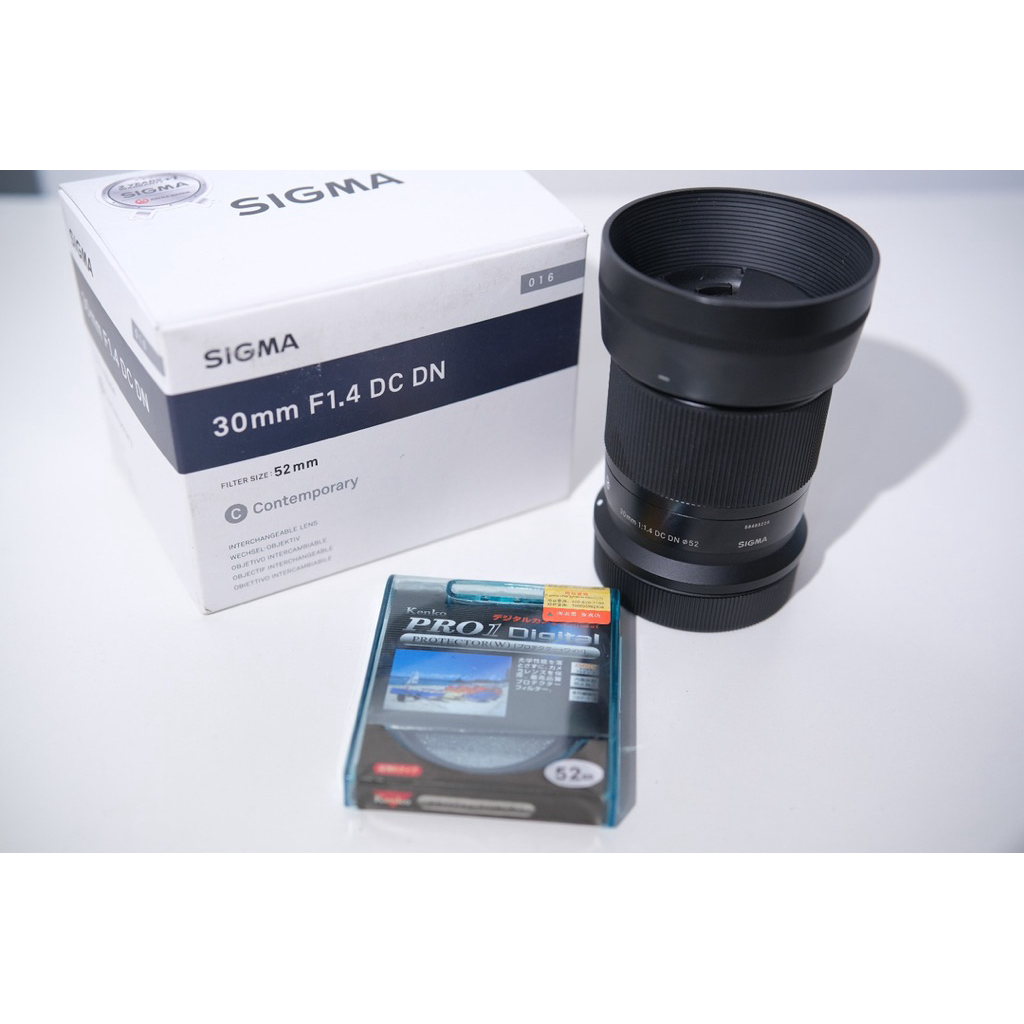 LENSA SIGMA 30mm F1.4 For Canon RF Like New Bukan 35mm 50mm 85mm R50 R10