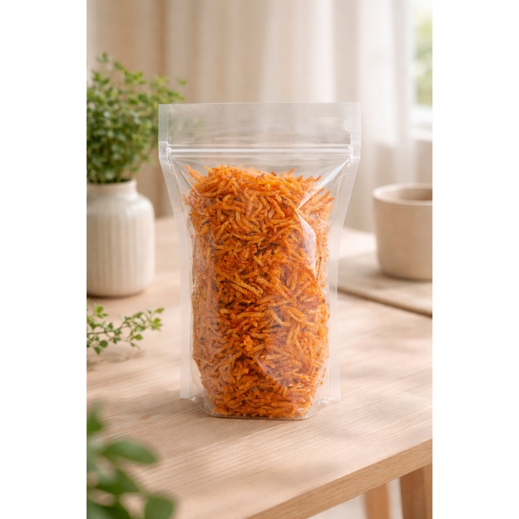 Keripik Kentang Mustofa Crispy 1 kg – Cemilan Kentang Gurih & Renyah Original - Homemade