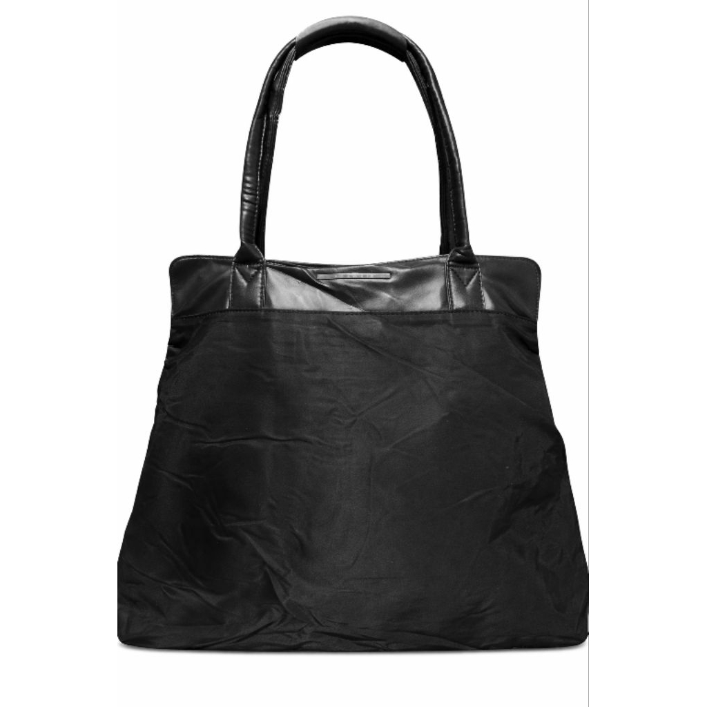 Tote bag nilon mix kulit Ssamzie