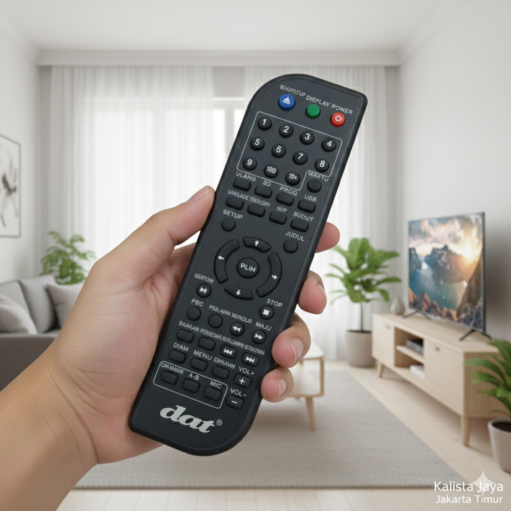 REMOTE REMOT DVD PLAYER DAT ORIGINAL ASLI