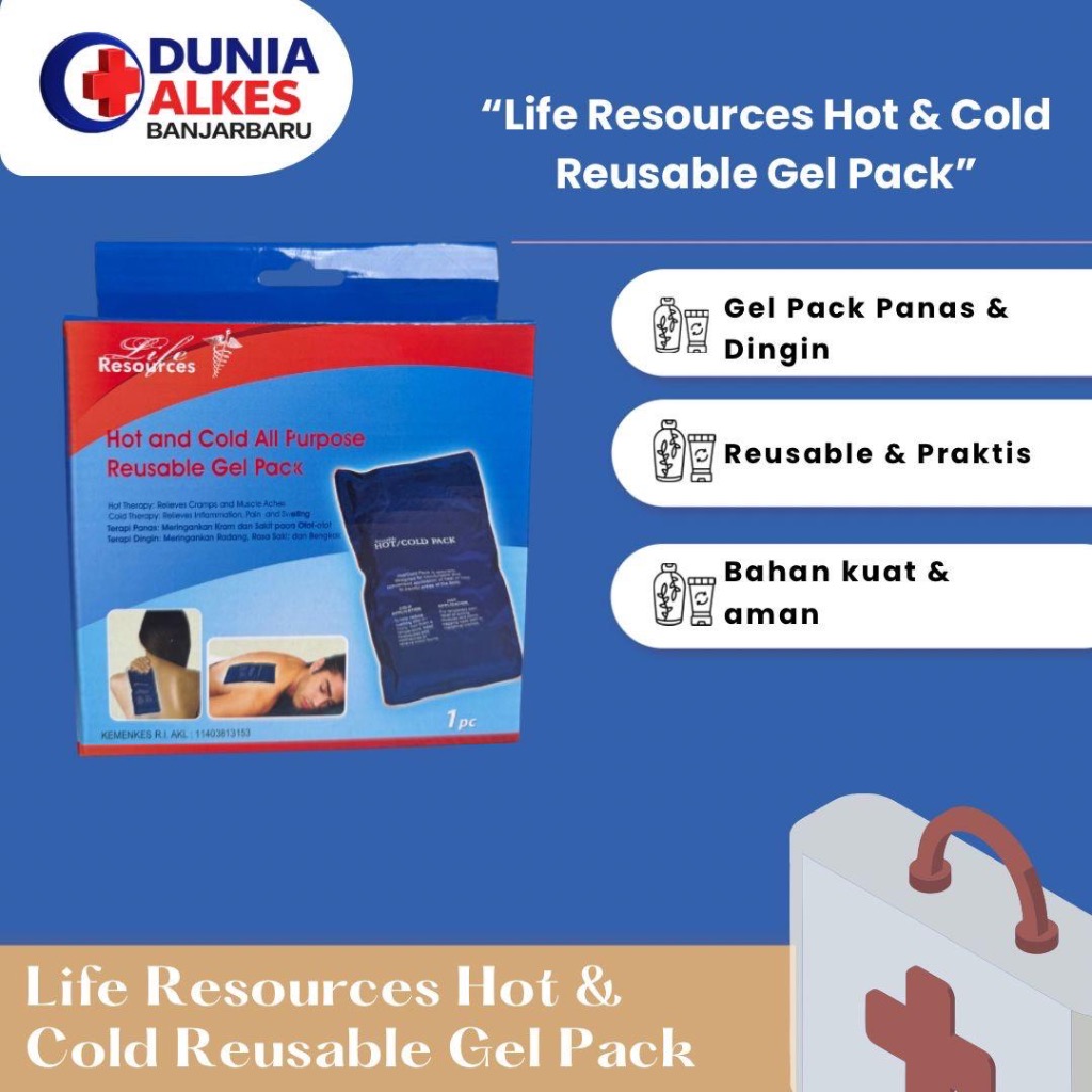 LIFE RESOURCES - Hot and Cold Pack / Bantal Panas Dingin
