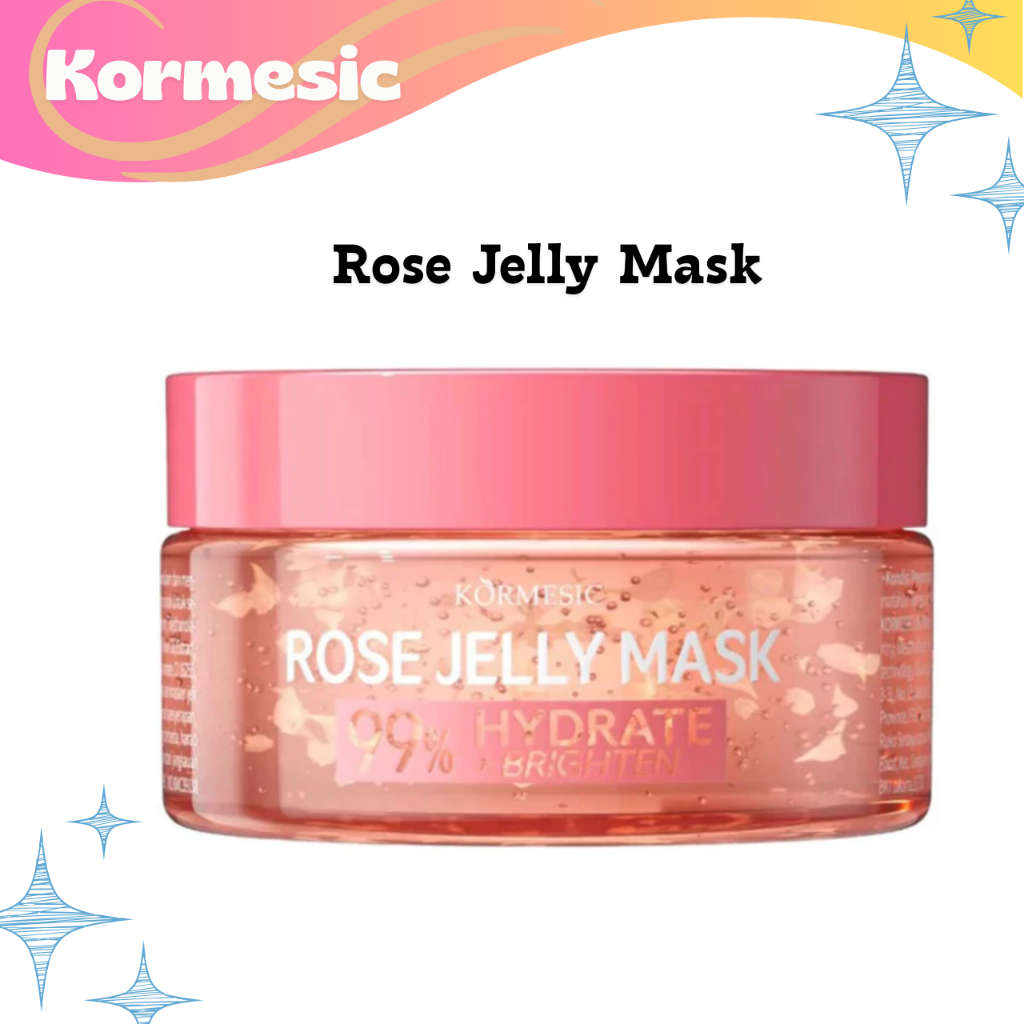 Kormesic Rose Jelly Mask 100g/Masker Wajah
