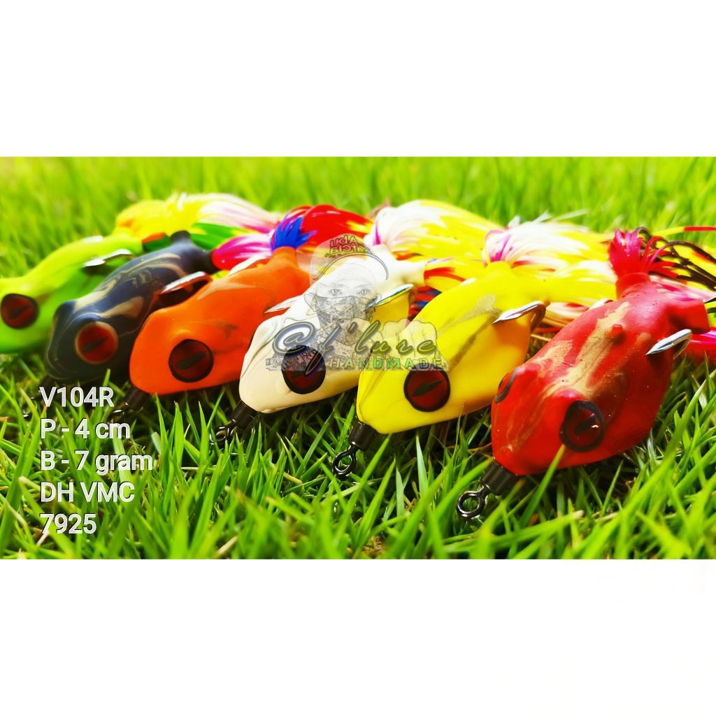 SOFTFROG SKIRT UMPAN PANCING CASTING KODOK PALSU