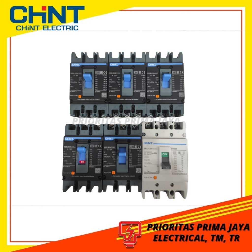 MCCB 25A - 80A Chint