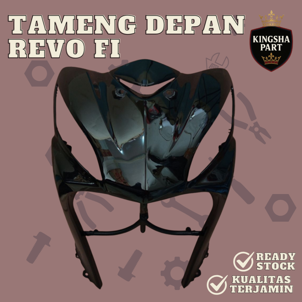 Tameng Depan Honda Revo Fi Injeksi 2014-2019 Cover Body Tameng Depan Revo Fit Fi Revo Fi Narita