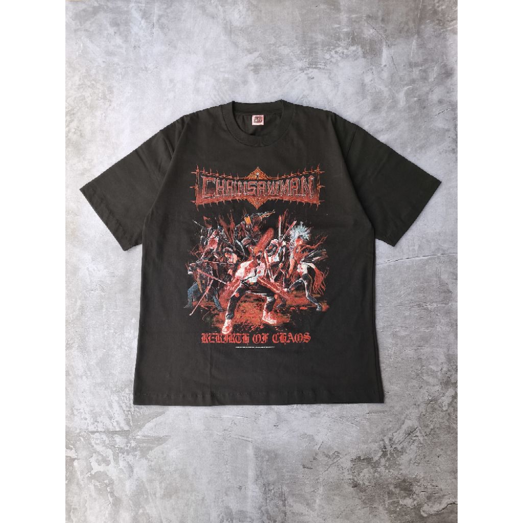 Kaos Bootleg Anime Chainsawman