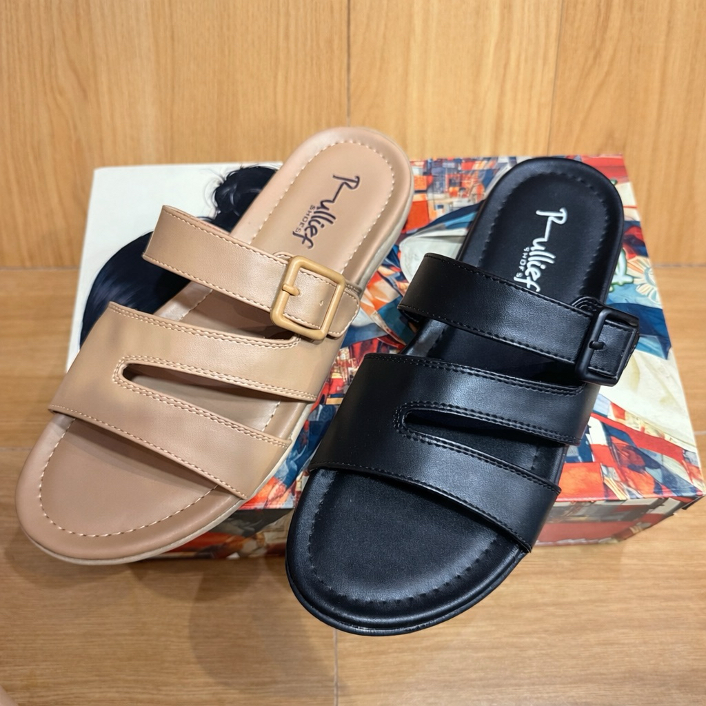 Sandal Rullief Ftk 381 Sandal Wanita Rullief Trepes
