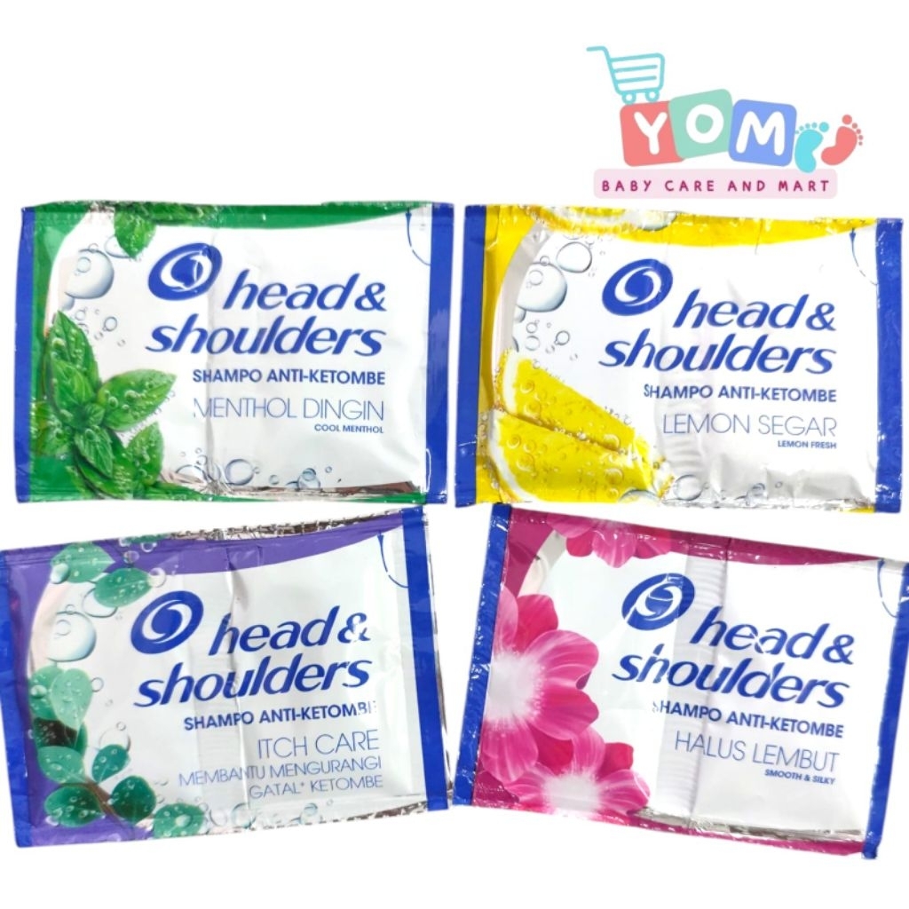 HEAD AND SHOULDERS SHAMPOO SACHET 10ML | BEBAS KETOMBE