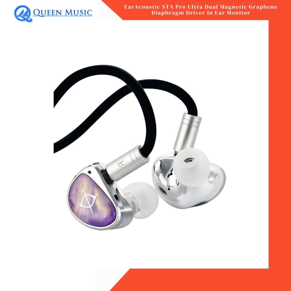 EarAcoustic STA Pro Ultra Dual Magnetic Graphene Diaphragm Driver In Ear Monitor