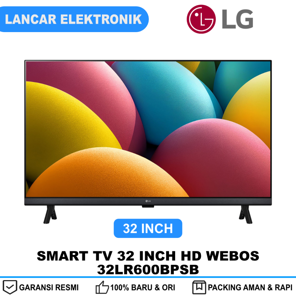 Smart TV LG 32 Inch WebOS HD Ready 32LR600BPSB