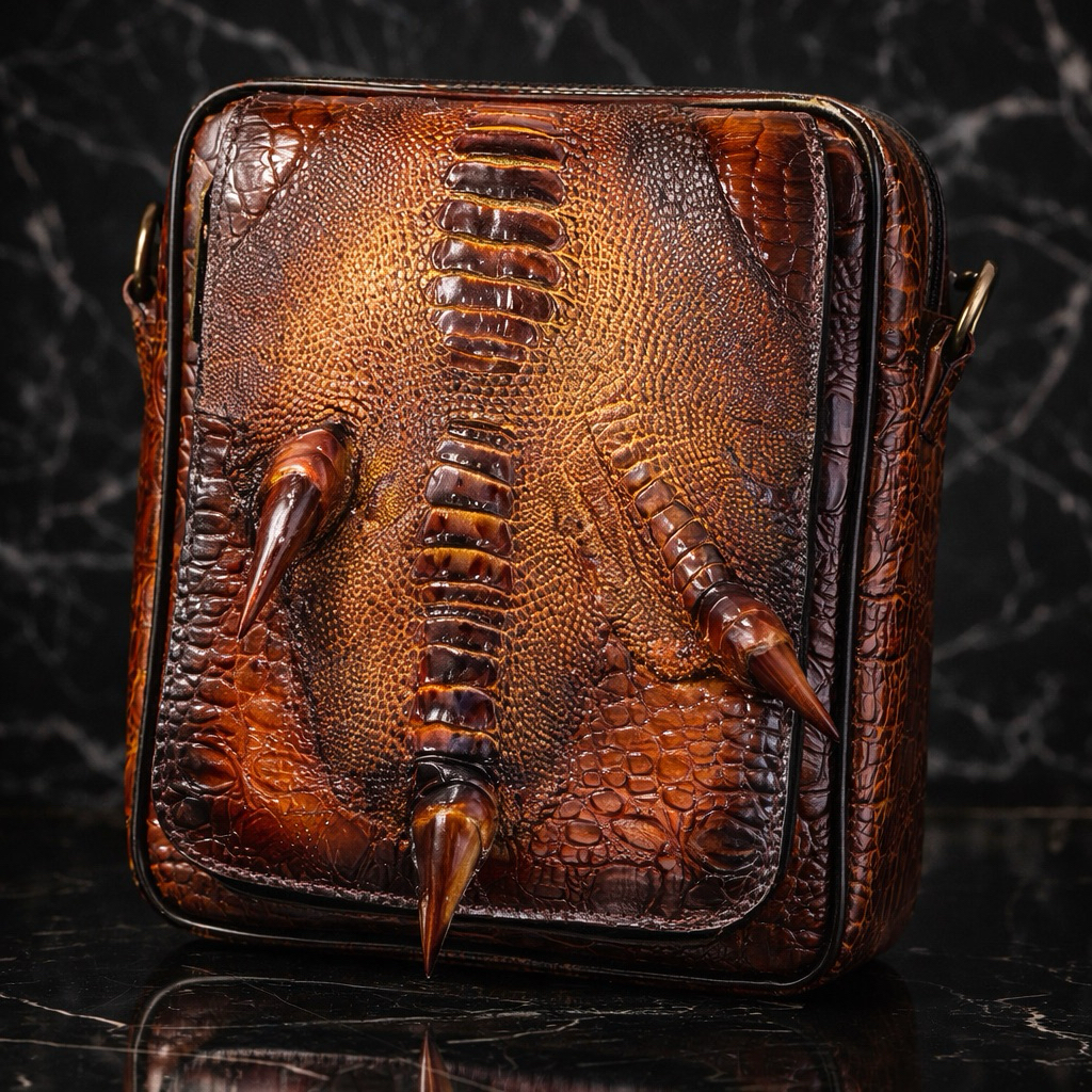 Tas Selempang Kulit Buaya KuKu