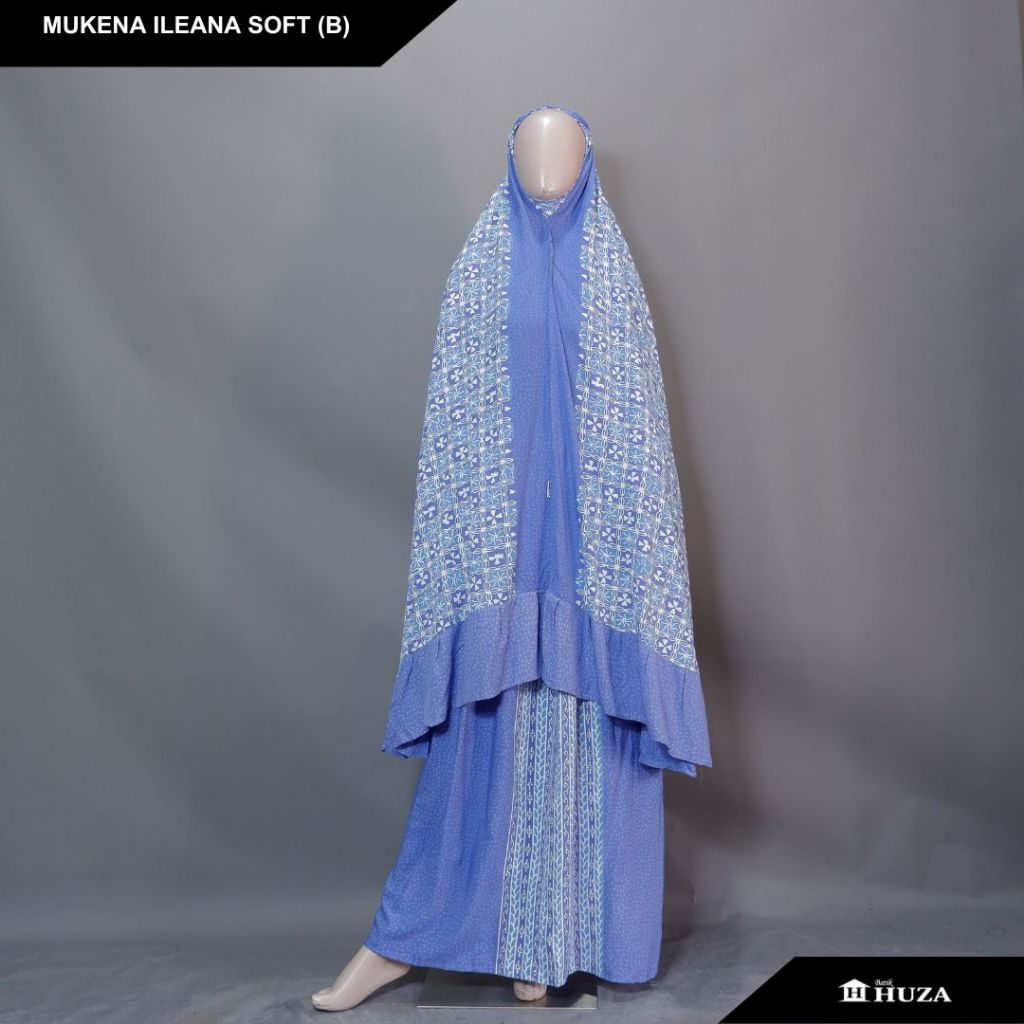 Batik Huza Mukena Dewasa Batik Mukena Ileana Soft (B)