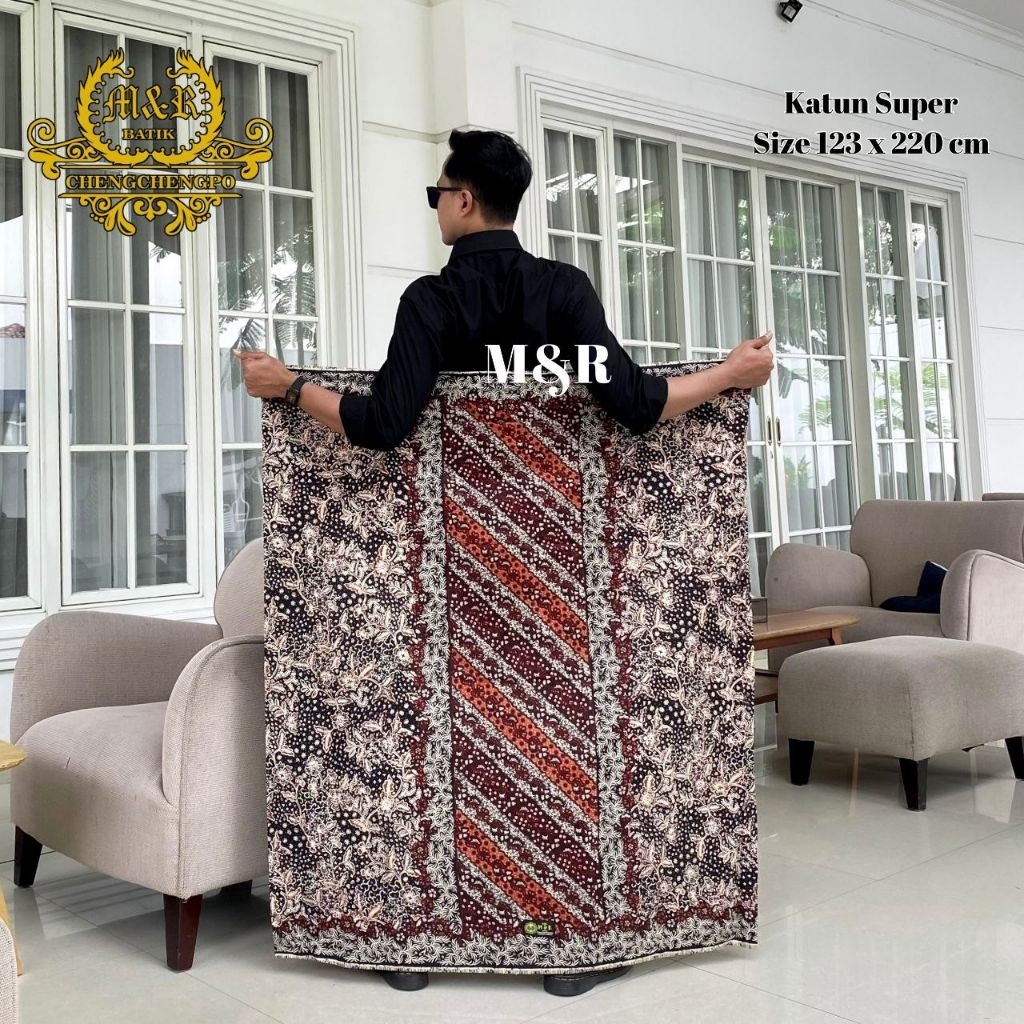 SARUNG BATIK AZZAHIR SARUNG BATIK M&R MOTIF TERBARU SARUNG BATIK PEKALONGAN