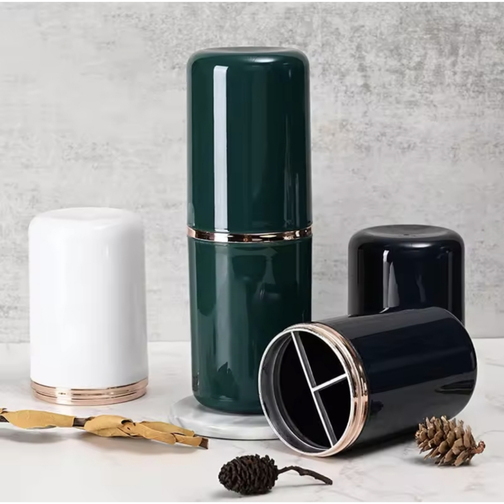 tempat sikat gigi elektrik oral b travel toiletries cup case jw018