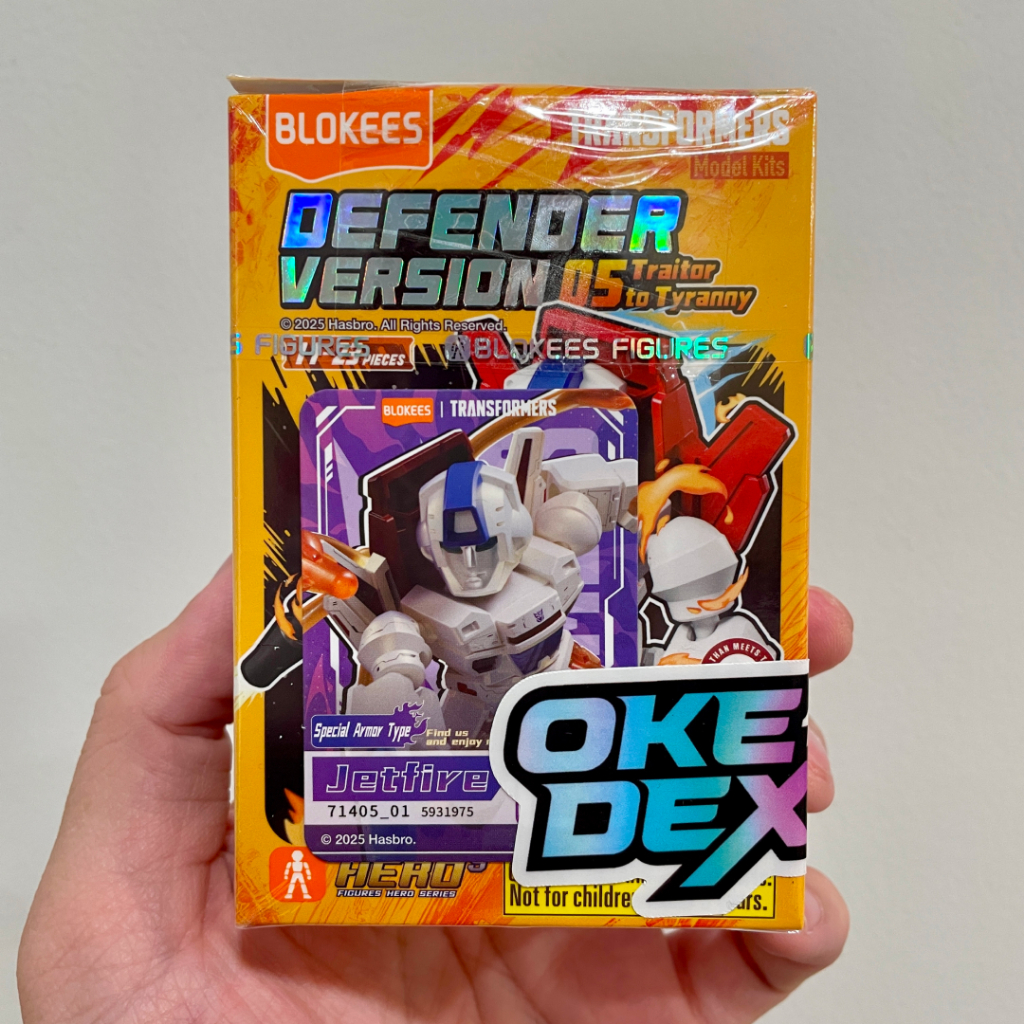 Action Figure Model Kit Transformers Defender Vol 05 - Special Armor Jetfire (Super Secret / Chase) 