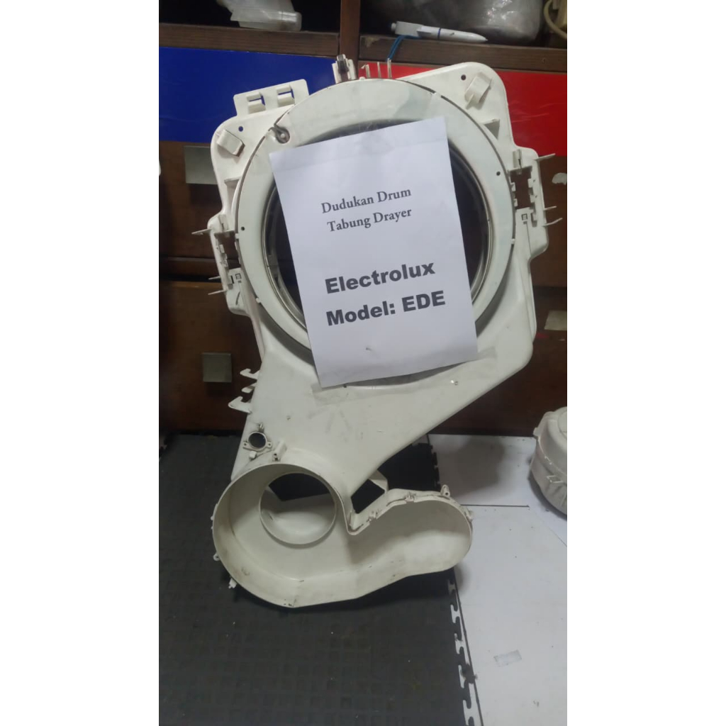 DUDUKAN DRUM TABUNG DRYER ELECTROLUX MODEL : EDE