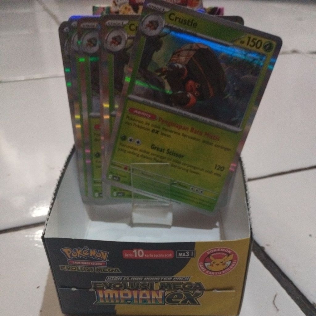 CRUSTLE HOLO MEGA IMPIAN