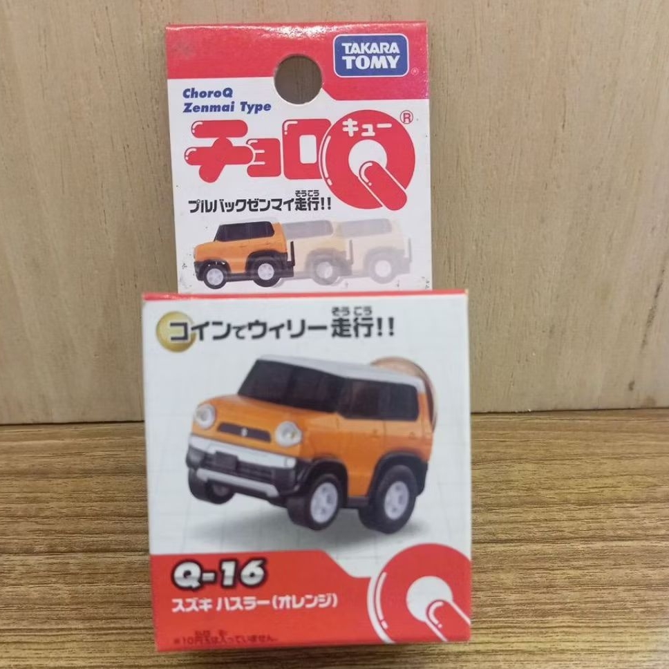 TAKARA TOMY TOMICA CHORO Q Q-16 SUZUKI HUSTLER ORANGE CHOROQ ZENMAI TYPE