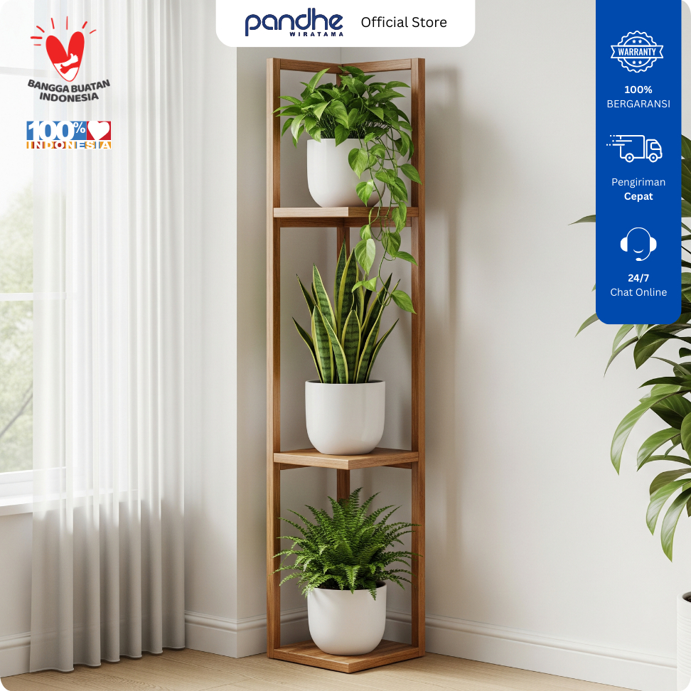 Rak Tanaman / Rak Bunga Besi / Standing Pot Besi / Rak Pot Bunga / Rak Besi Susun Tanaman / Rak Susu