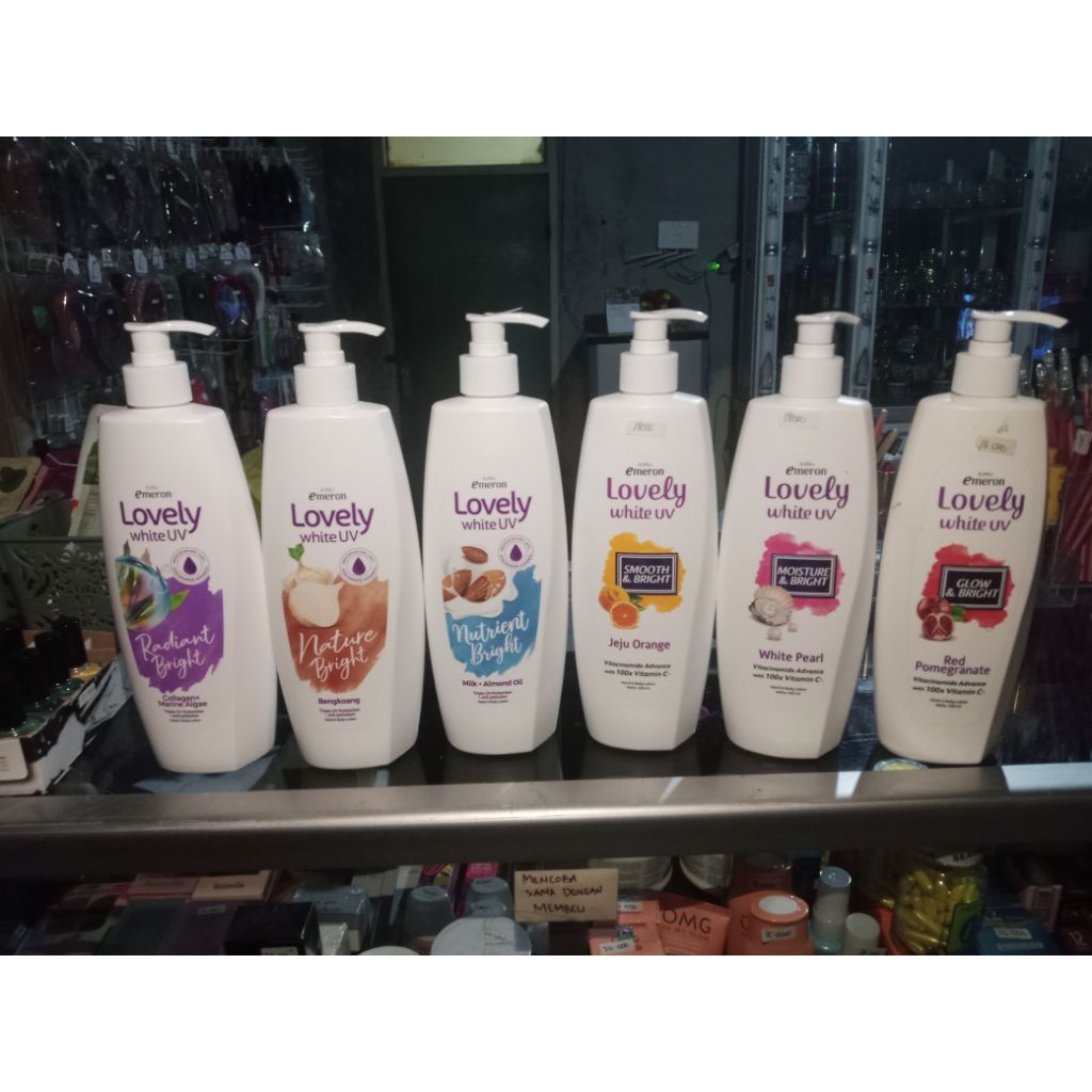 Hb Pencerah Emeron lovely 500ml white UV