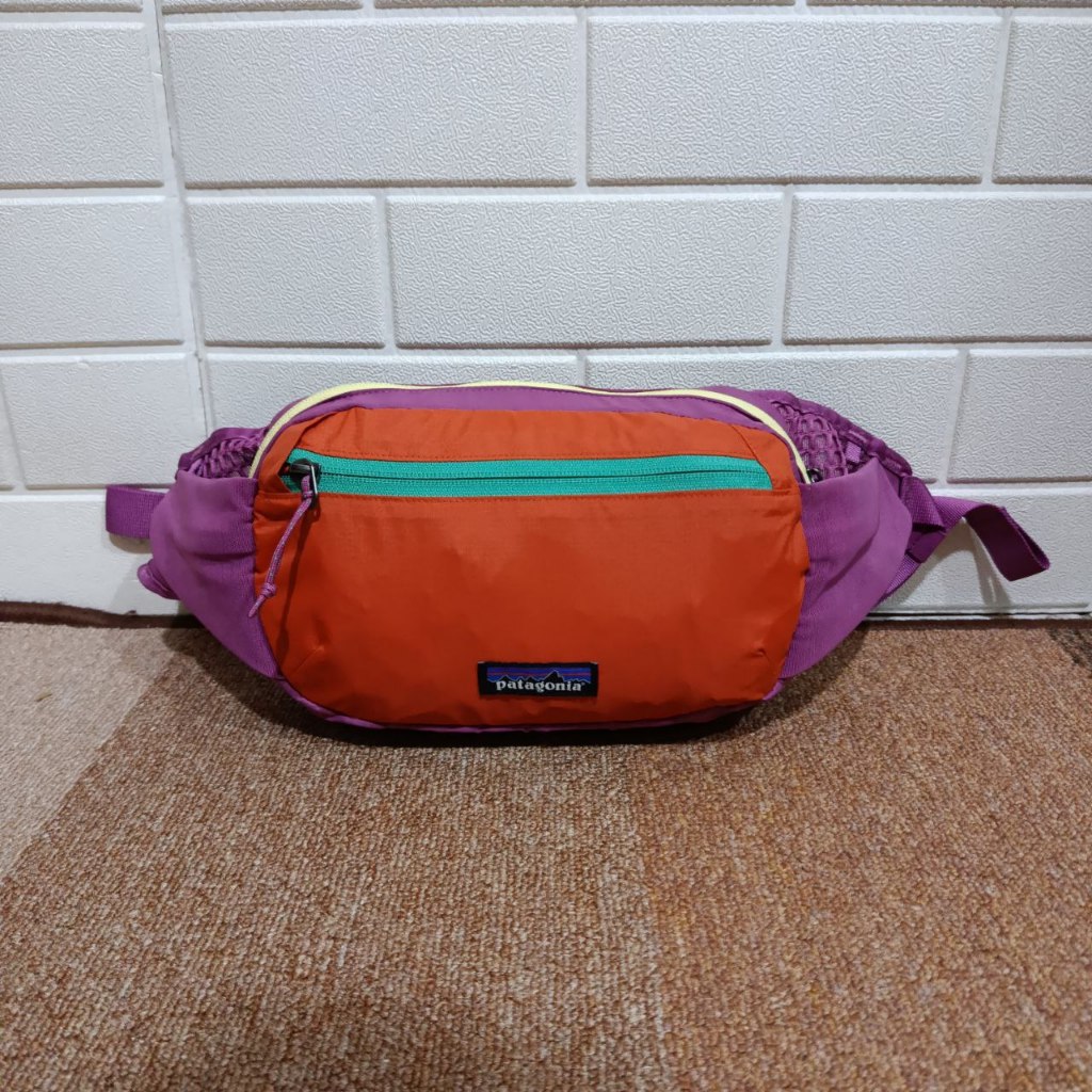 Tas Selempang Patagonia Terravia Hip Pack 4L Original Faded Magenta Sling Bag Pria Wanita