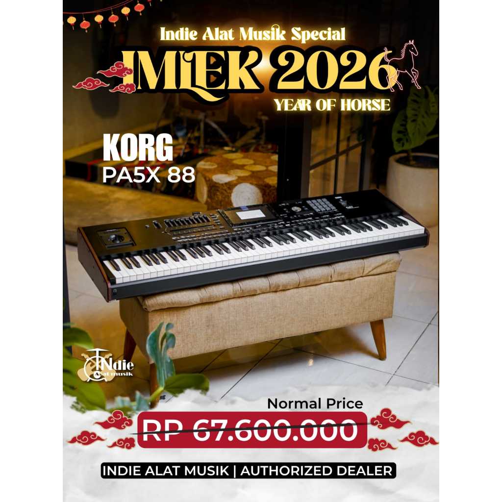 Korg PA5X 88 Key Keyboard Workstation