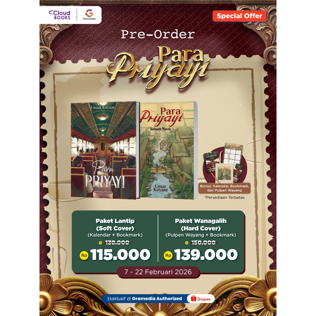 Gramedia Bogor - Pre Order - Para Priyayi
