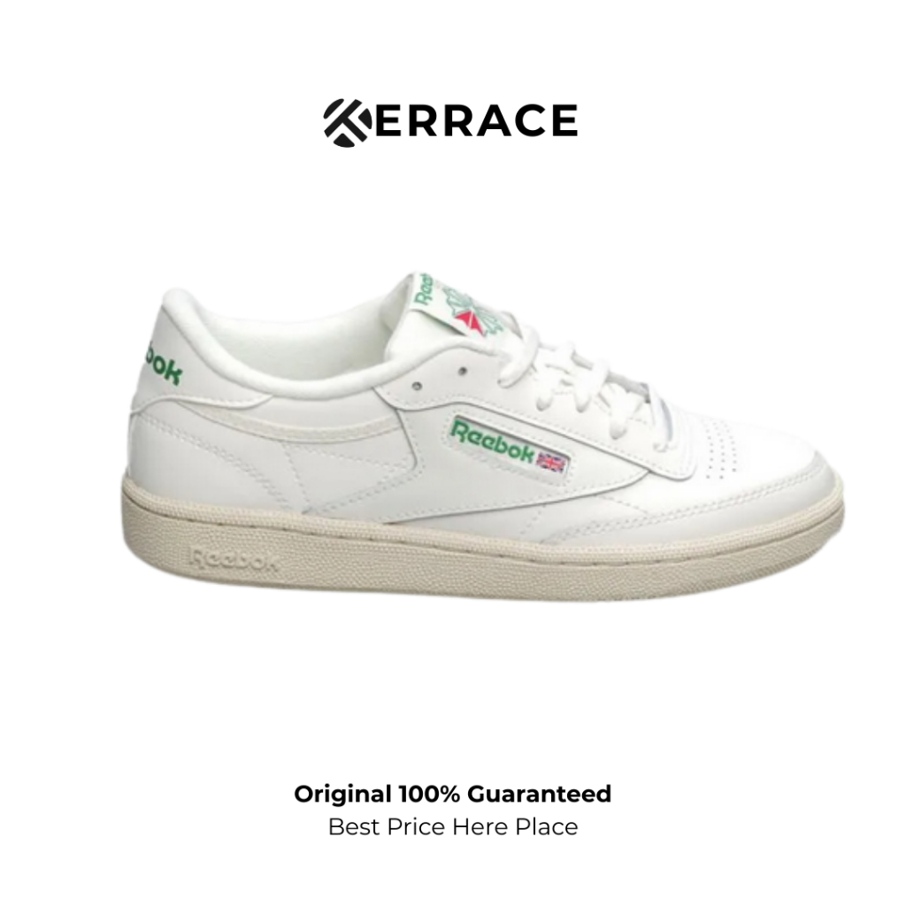 Sepatu Reebok Club C 85 Vintage GS Chalk ORIGINAL