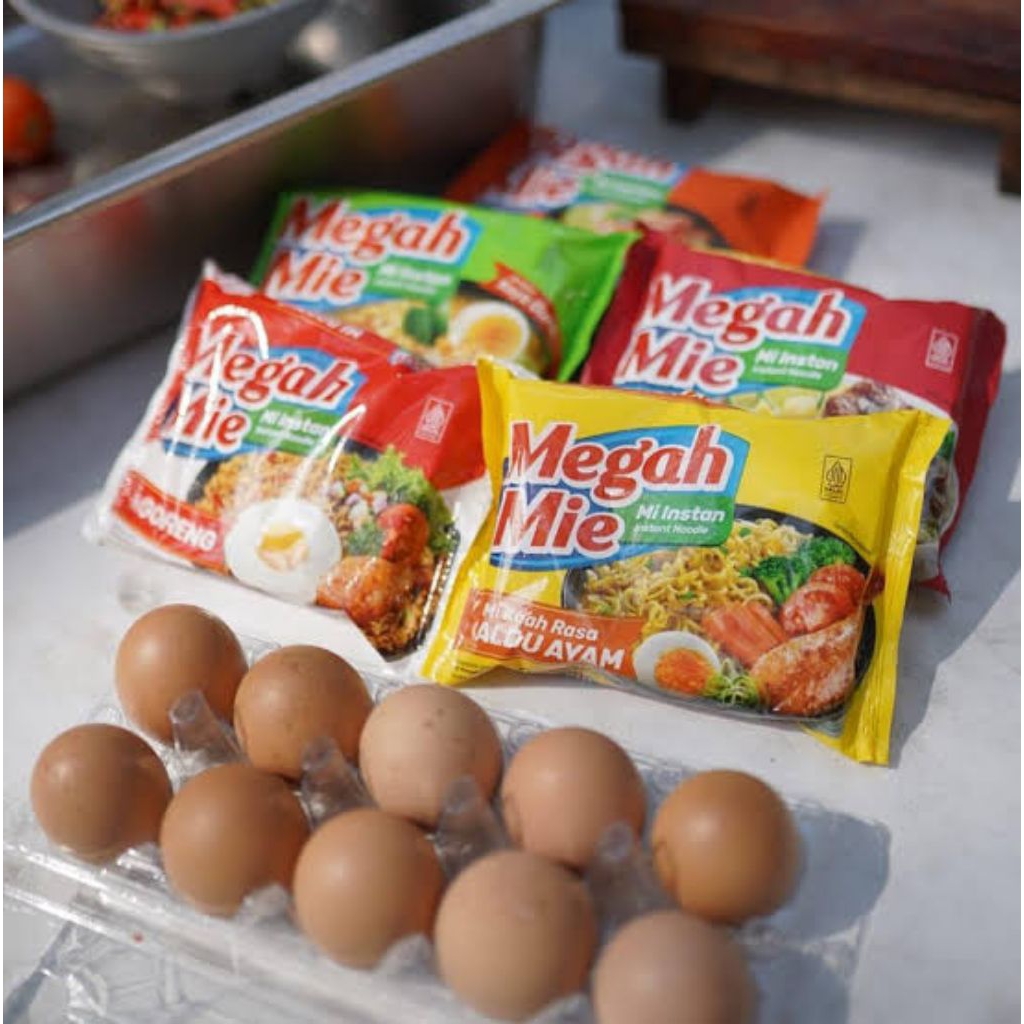 Megah mie murah / megah mie soto / megah mi goreng / megah mi kaldu