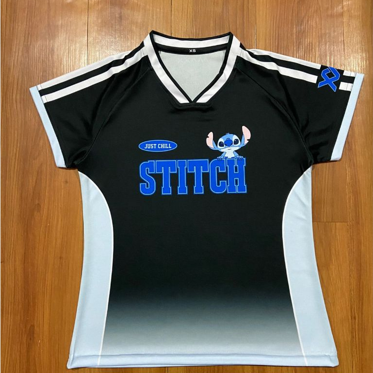 unisex Sports T-Shirts MAXX × Stitch Grade Premiun Quality | Baju Badminton Jersey Kaos Bulu Tangkis