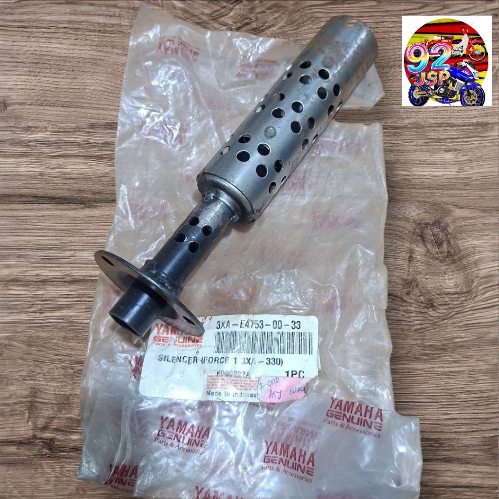 SARANGAN SILINCER SARINGAN KNALPOT FORCE 1 F1Z F1Z ALFA SIGMA ORI ORIGINAL YGP NOS 3XA-E4753-00