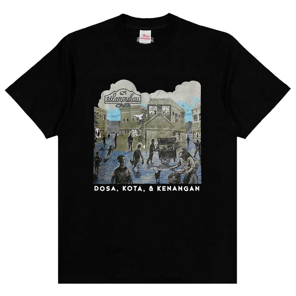 Tshirt SILAMPUKAU - DOSA, KOTA & KENANGAN | Silampukau Official Merchandise
